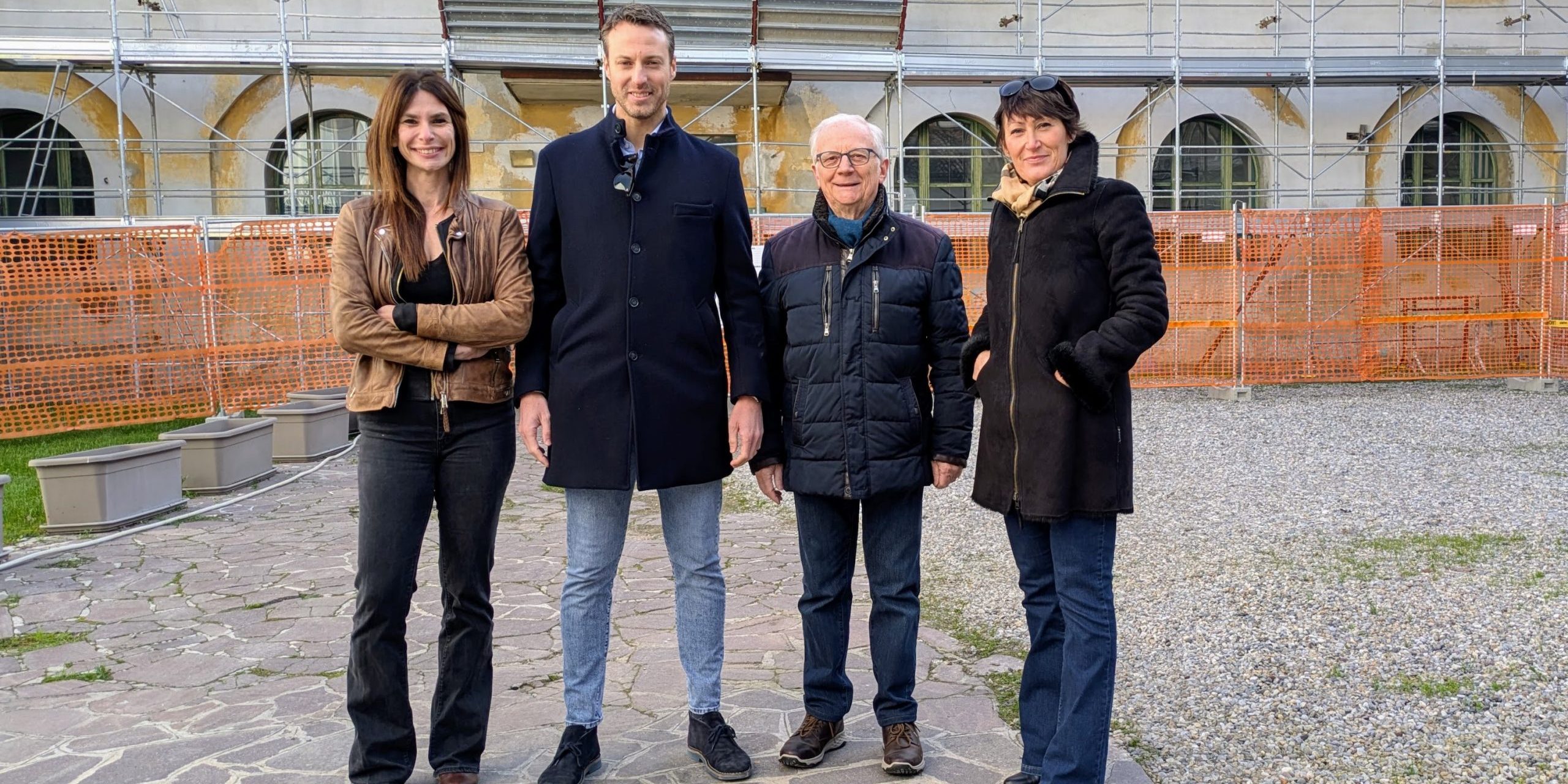 Il sindaco in visita al cantiere all’ex Misericordia